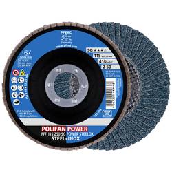 PFERD 67685116 PFF 115 Z50 SG POWER STEELOX lamelový kotouč Průměr 115 mm Ø otvoru 22.23 mm nerezová ocel, ocel 10 ks