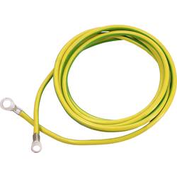 As-Schwabe zemnicí kabel 3 m žlutá/zelená 3m H07V-K 16 mm 70869 AS Schwabe Množství: 1 ks