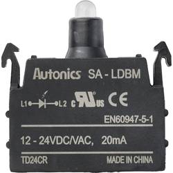 TRU COMPONENTS SA-LDBM LED kontrolka modrá 12 V, 24 V 1 ks