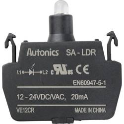 TRU COMPONENTS SA-LDR LED kontrolka červená 12 V, 24 V 1 ks