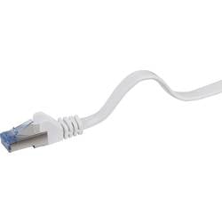 Renkforce RF-4149843 RJ45 síťové kabely, propojovací kabely CAT 6A U/FTP 3.00 m šedá flexibilní provedení, s ochranou, samozhášecí 1 ks