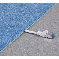 Renkforce RF-4149843 RJ45 síťové kabely, propojovací kabely CAT 6A U/FTP 3.00 m šedá flexibilní provedení, s ochranou, samozhášecí 1 ks