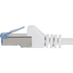 Renkforce RF-4149843 RJ45 síťové kabely, propojovací kabely CAT 6A U/FTP 3.00 m šedá flexibilní provedení, s ochranou, samozhášecí 1 ks