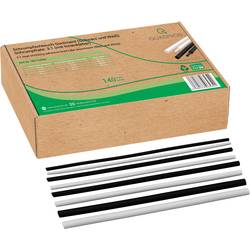 Quadrios 19011CA093 sada smršťovacích bužírek černá, bílá Poměr smrštění:3:1 140 díly