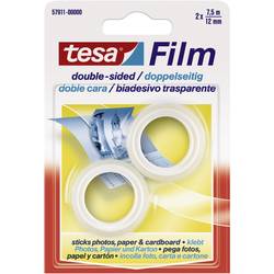 tesa 57911-00000-01 oboustranná lepicí páska TESAFILM® transparentní (d x š) 7.5 m x 12 mm 2 ks