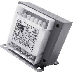BLOCK EL 50/15 řídicí transformátor, izolační transformátor, bezpečnostní transformátor 1 x 230 V/AC 2 x 15 V/AC 50 VA 1.67 A