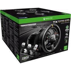 Thrustmaster TX Racing Wheel Leather Edition volant PC, Xbox One černá vč. pedálů