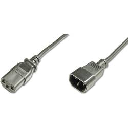 Digitus napájecí kabel [1x IEC zástrčka C14 10 A - 1x IEC C13 zásuvka 10 A] 5.00 m černá