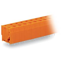 WAGO 739-239 pružinová svorkovnice 2.50 mm² Pólů 9 oranžová 60 ks
