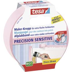 tesa PRECISION SENSITIVE 56261-00000-03 krepová lepicí páska tesa® růžová (d x š) 25 m x 38 mm 1 ks