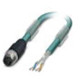 Phoenix Contact SAC-4P-M12MSD/10,0-931 připojovací kabel pro senzory - aktory, 1569414, piny: 4, 10.00 m, 1 ks