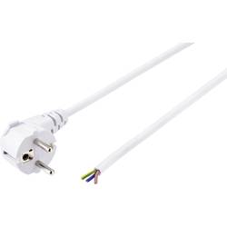 Basetech BT-2336885 napájecí kabel bílá 3.00 m