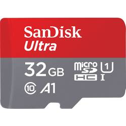 SanDisk microSDHC Ultra + Adapter Mobile paměťová karta microSDHC 32 GB Class 10, UHS-I vč. SD adaptéru
