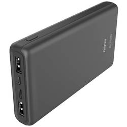 Hama powerbanka 15000 mAh Li-Pol USB-A, USB-C® antracitová