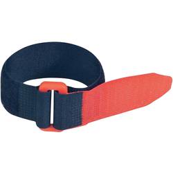 FASTECH® F101-25-480-5 pásek se suchým zipem s páskem háčková a flaušová část (d x š) 480 mm x 25 mm černá, červená 5 ks