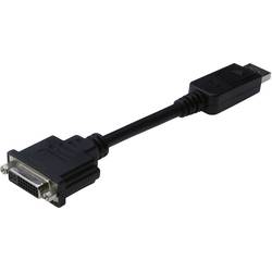 Digitus AK-340409-001-S DisplayPort / DVI adaptér [1x zástrčka DisplayPort - 1x DVI zásuvka 24+5pólová] černá 15.00 cm