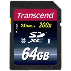 Transcend Premium paměťová karta SDXC 64 GB Class 10