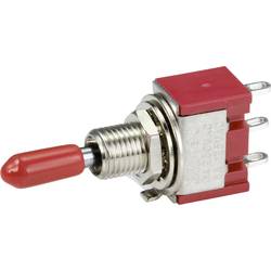 TRU COMPONENTS kolébkový spínač 250 V/AC 3 A 1x zap/vyp/(zap) s aretací/0/bez aretace 1 ks