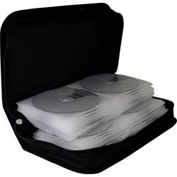 MediaRange taška na CD 96 CD/DVD/Blu-ray Nylon černá 1 ks (š x v x h) 28.9 x 8.8 x 16.8 mm BOX55