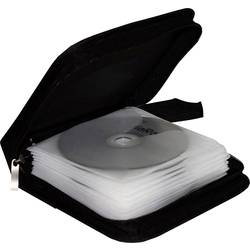 MediaRange taška na CD 24 CD/DVD/Blu-ray Nylon černá 1 ks (š x v x h) 164 x 39 x 156 mm BOX50