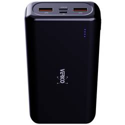 Verico Power Pro PD powerbanka 20000 mAh Dodávka energie Li-Pol USB-A, USB-C® černá