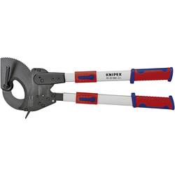 Knipex KNIPEX 95 32 060 štípací kleště na kabely s ráčnou Vhodné pro (odizolační technika) hliníkový a měděný kabel, jedno- a vícežilový 60 mm 740 mm²