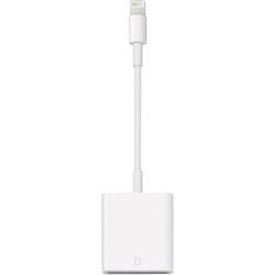 Apple Apple iPad/iPhone/iPod adaptér [1x dokovací zástrčka Apple Lightning - 1x slot na SD karty] 0.10 m bílá