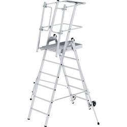 MUNK Günzburger Steigtechnik 52526 hliník žebřík s platformou Montáž pomocí nástrojů max.prac. výška: 3.55 m 25 kg