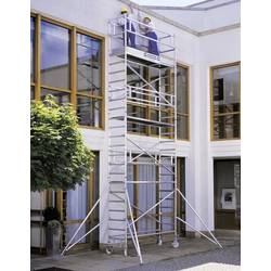 MUNK Günzburger Steigtechnik 156546 hliník lešení na kolečkách Montáž bez nářadí max.prac. výška: 7.4 m