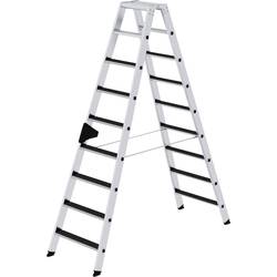 MUNK Günzburger Steigtechnik 41642 hliník štafle max.prac. výška: 3.75 m 17.3 kg
