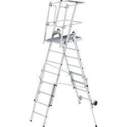 MUNK Günzburger Steigtechnik 52537 hliník žebřík s platformou Montáž pomocí nástrojů max.prac. výška: 4.11 cm
