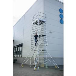 MUNK Günzburger Steigtechnik 167220 hliník lešení na kolečkách Montáž bez nářadí max.prac. výška: 6.4 m