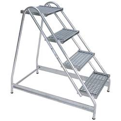 Günzburger Steigtechnik 50053 hliník pracovní schůdky Montáž pomocí nástrojů max.prac. výška: 2.5 m 9.7 kg