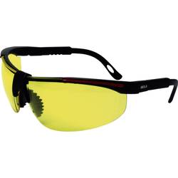 protectionworld 2012008 ochranné brýle vč. ochrany před UV zářením černá, červená EN 166-1 DIN 166-1