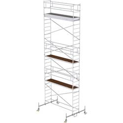 MUNK Günzburger Steigtechnik 156745 hliník lešení na kolečkách Montáž bez nářadí max.prac. výška: 9.5 m