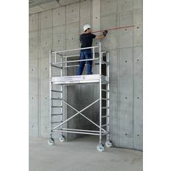 MUNK Günzburger Steigtechnik 156745 hliník lešení na kolečkách Montáž bez nářadí max.prac. výška: 9.5 m