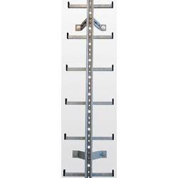 MUNK Günzburger Steigtechnik 77056 žebřík s jedním schodem Montáž pomocí nástrojů max.prac. výška: 385 cm