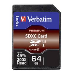 Verbatim Premium paměťová karta SDXC 64 GB Class 10, UHS-I