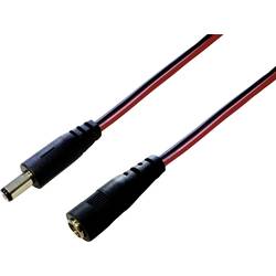 BKL Electronic 072074 nízkonapěťový prodlužovací kabel nízkonapěťová zástrčka - nízkonapěťová zásuvka 5.5 mm 2.1 mm 5.5 mm 2.1 mm 3.00 m 1 ks
