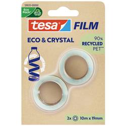 tesa ECO & CRYSTAL 59035-00000-00 tesafilm tesafilm® Eco & Crystal transparentní (d x š) 10 m x 19 mm 2 ks