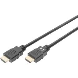 Digitus HDMI kabel Zástrčka HDMI-A, Zástrčka HDMI-A 2.00 m černá DB-330123-020-S Audio Return Channel, Ultra HD (4K) HDMI s Ethernetem HDMI kabel