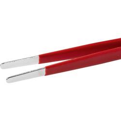 TOOLCRAFT TO-6897171 sada pinzet, 2dílná, plochá-kulatá, plochá-kulatá, zahnutá, 124 mm