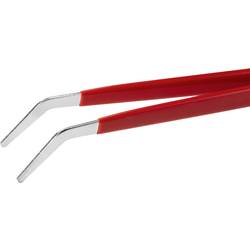 TOOLCRAFT TO-6897171 sada pinzet, 2dílná, plochá-kulatá, plochá-kulatá, zahnutá, 124 mm