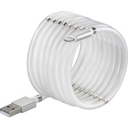 Renkforce USB kabel USB 2.0 USB-C ® zástrčka, Apple Lightning konektor 2.00 m bílá TO-6897015