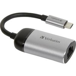 Verbatim USB-C® adaptér [1x USB-C® zástrčka - 1x RJ45 zásuvka] 49146