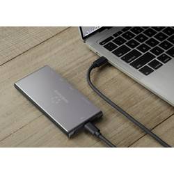 Renkforce RF-4599772 USB-C® dokovací stanice Vhodné pro značky (dokovací stanice pro notebook): univerzální Rozšiřující patice M.2 SSD, integrovaná čtečka