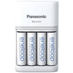 Panasonic Smart & Quick BQ-CC55 +4x eneloop AA nabíječka akumulátorů NiMH AAA, AA