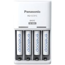 Panasonic Basic BQ-CC51 + 4x eneloop AAA síťová nabíječka NiMH AAA, AA