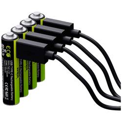 Verico LoopEnergy USB-C akumulátor AAA Li-Ion akumulátor 600 mAh 1.5 V 4 ks