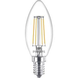 Philips Lighting 76217900 LED Energetická třída (EEK2021) F (A - G) E14 4.3 W = 40 W studená bílá (Ø x d) 3.5 cm x 9.7 cm 1 ks